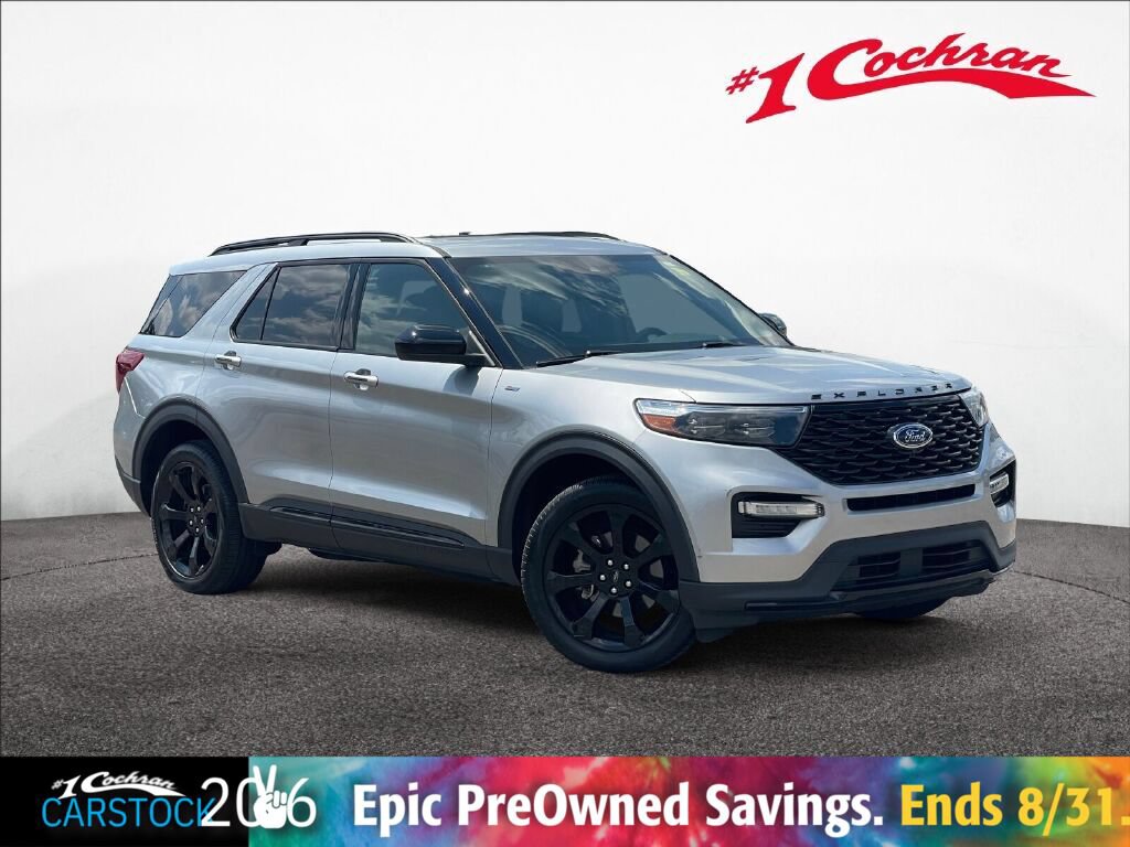 Certified 2024 Ford Explorer ST-Line w/ Class IV Trailer Tow Package