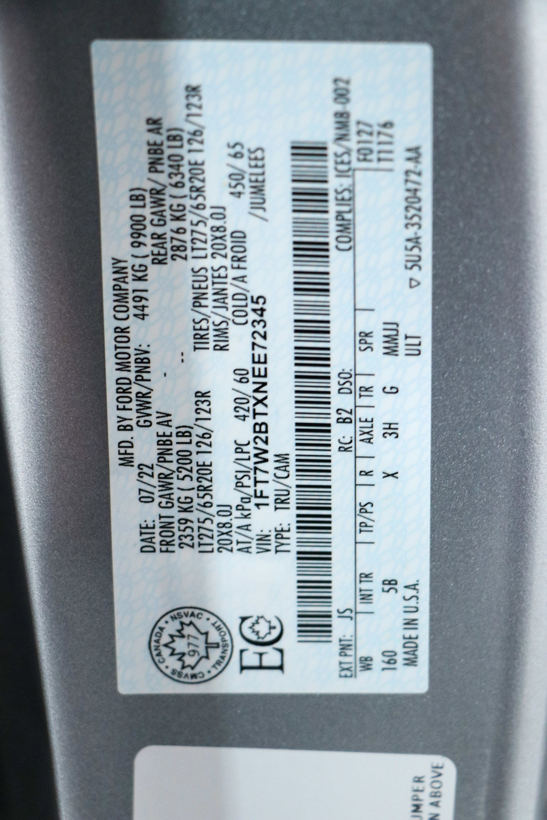 Used 2022 Ford F250 Lariat w/ Black Appearance Package image 33