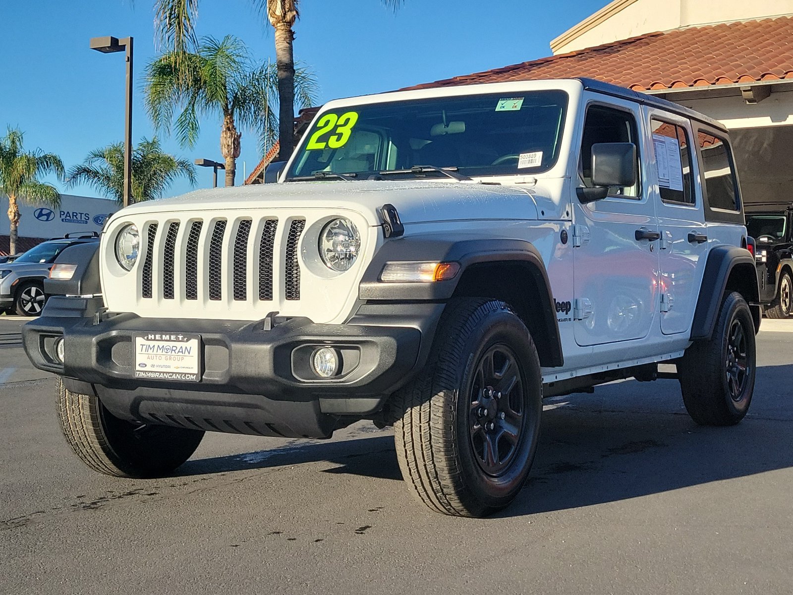 Used 2023 Jeep Wrangler Unlimited Sport AWD/4WD image 5