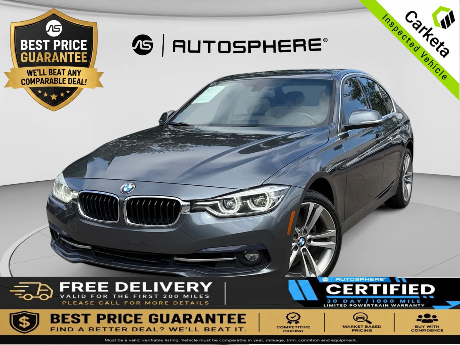 Used 2018 BMW 330i Sedan RWD image 1