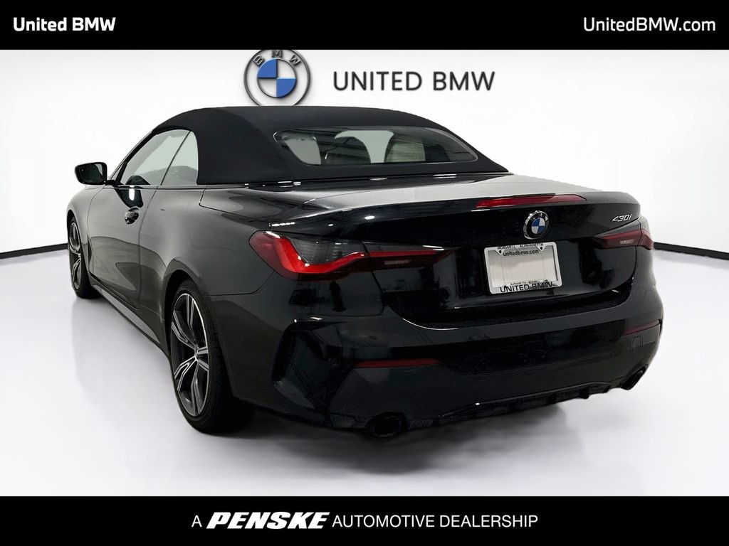 Used 2022 BMW 430i Convertible w/ M Sport Package RWD image 7