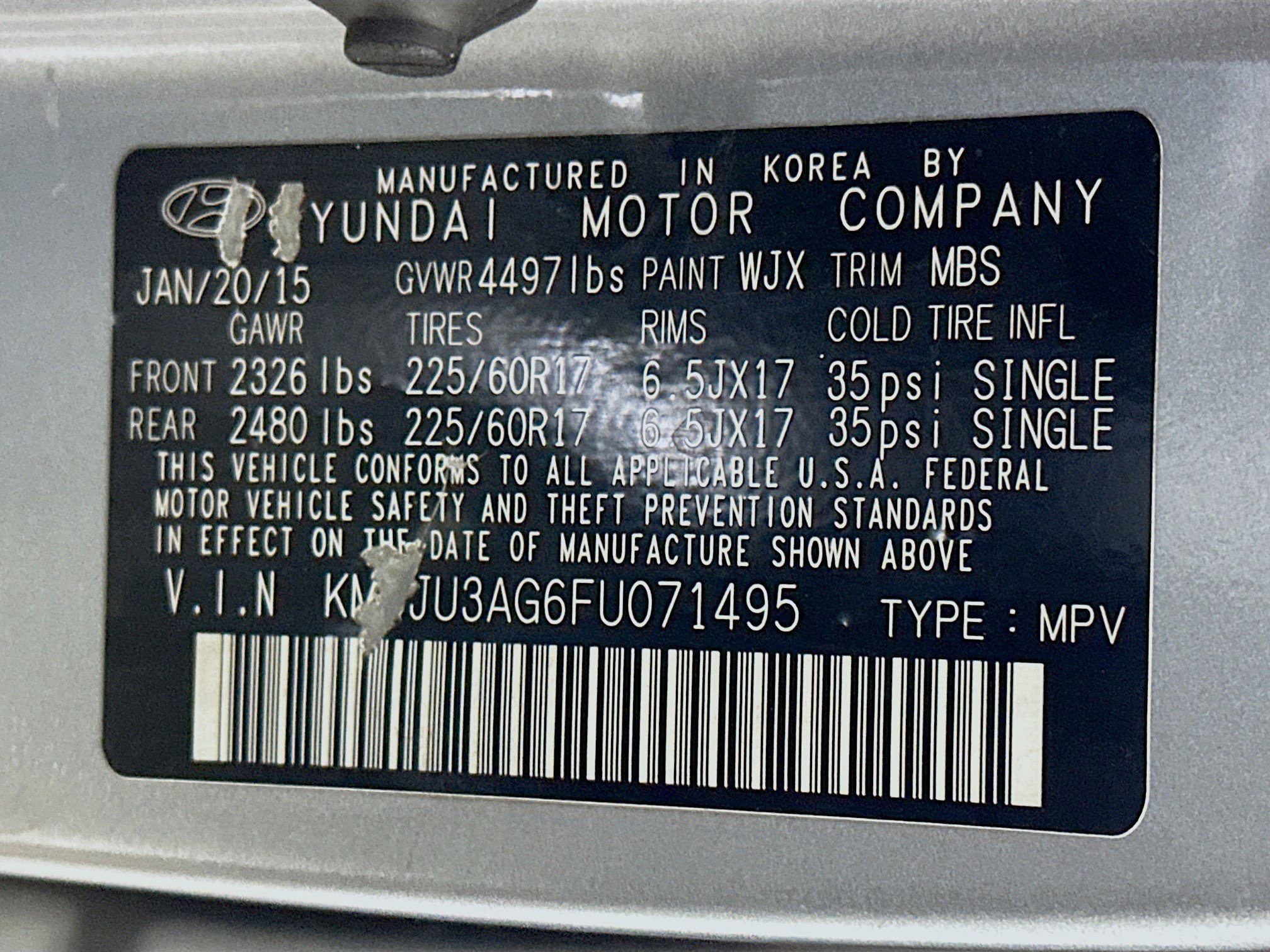 Used 2015 Hyundai Tucson SE FWD image 12