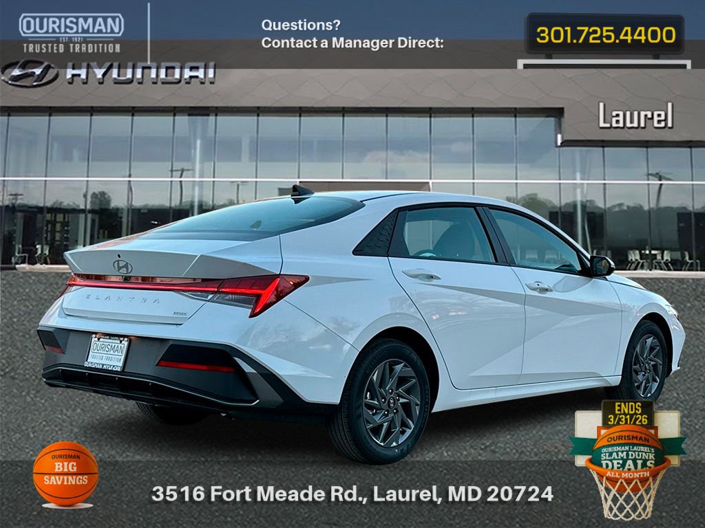 New 2026 Hyundai Elantra Blue image 2