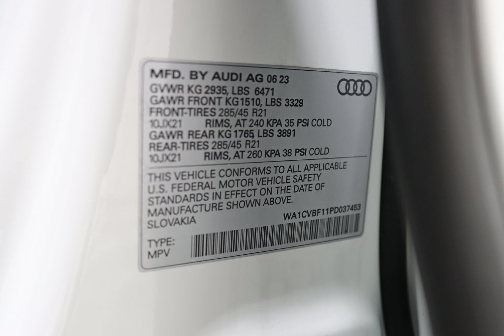 Used 2023 Audi Q8 Prestige AWD/4WD image 43