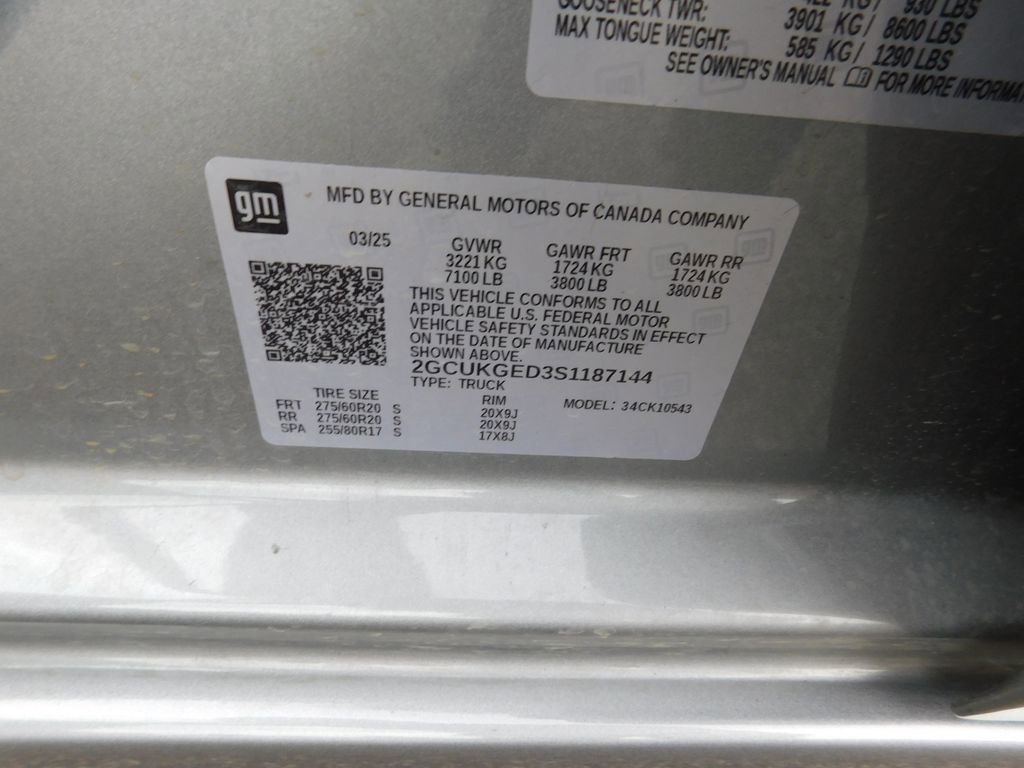 Certified 2025 Chevrolet Silverado 1500 LTZ AWD/4WD image 8