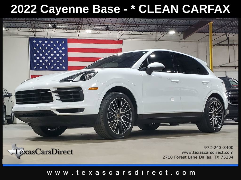 Used 2022 Porsche Cayenne image 1