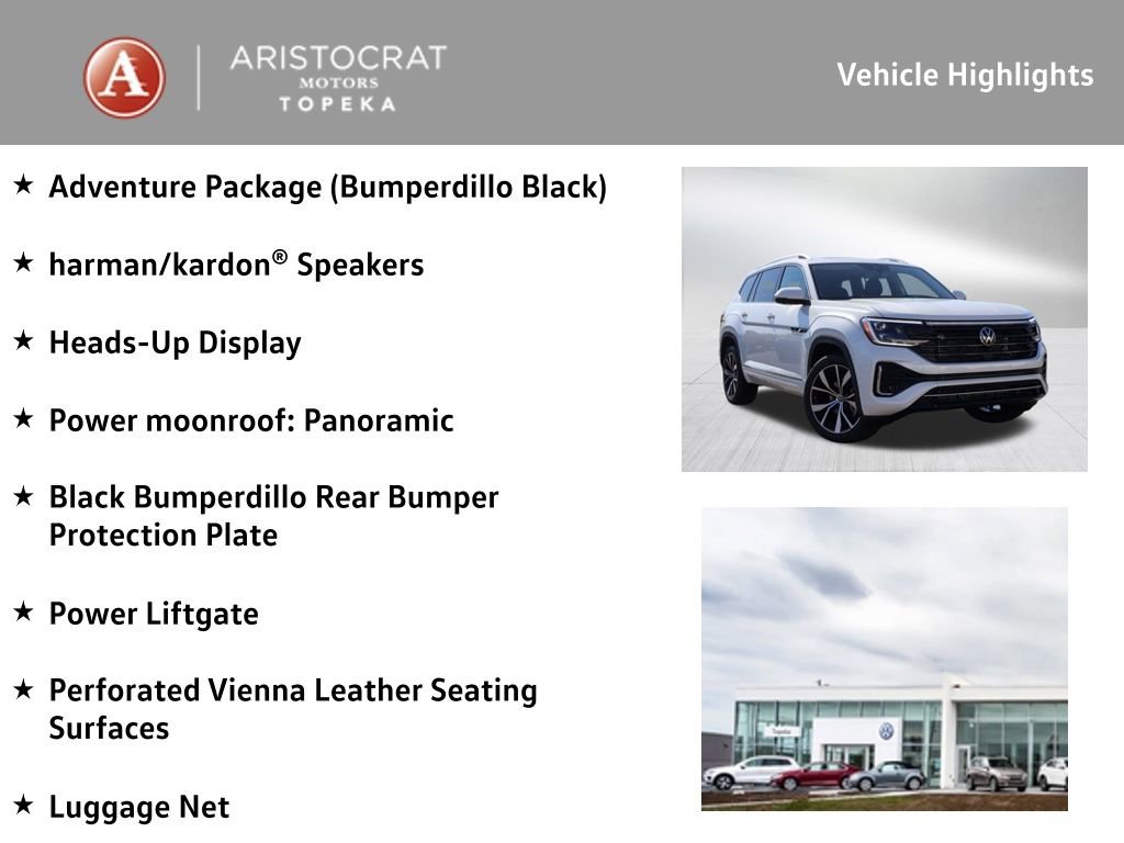 New 2026 Volkswagen Atlas SEL Premium R-Line image 2