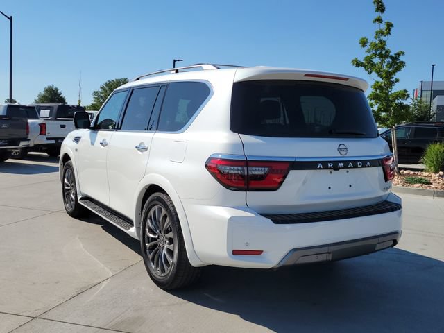 Used 2021 Nissan Armada Platinum w/ Captain's Chairs Package AWD/4WD image 3