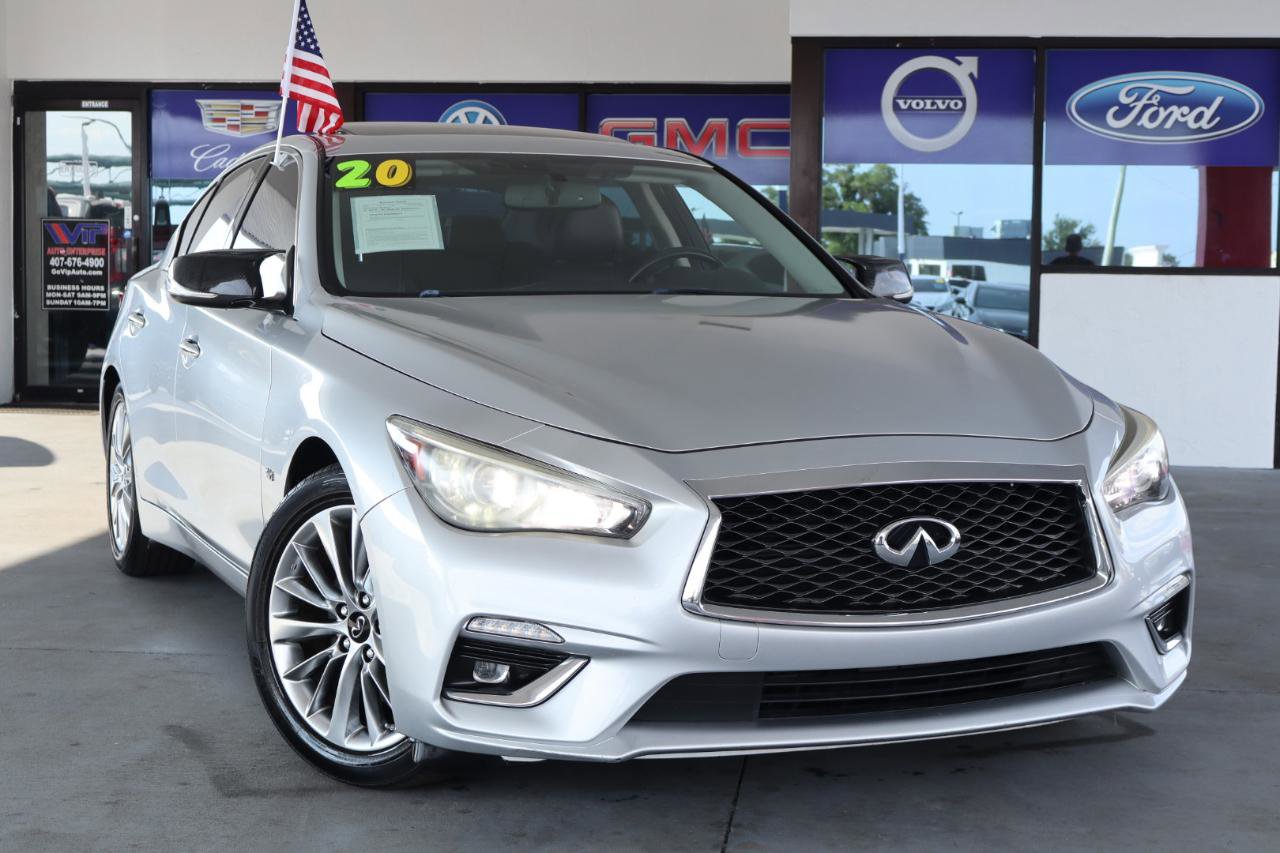 Used 2020 INFINITI Q50 Luxe RWD image 2