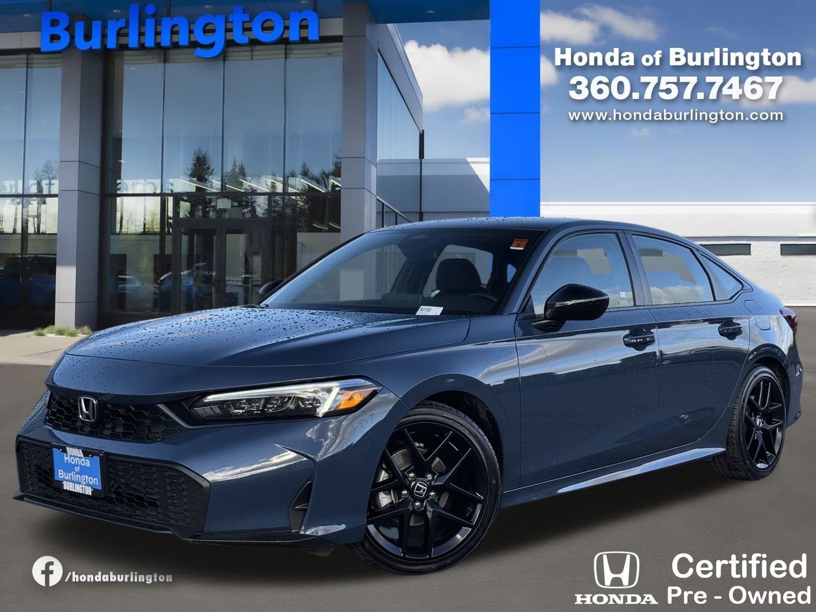 Certified 2025 Honda Civic Sport