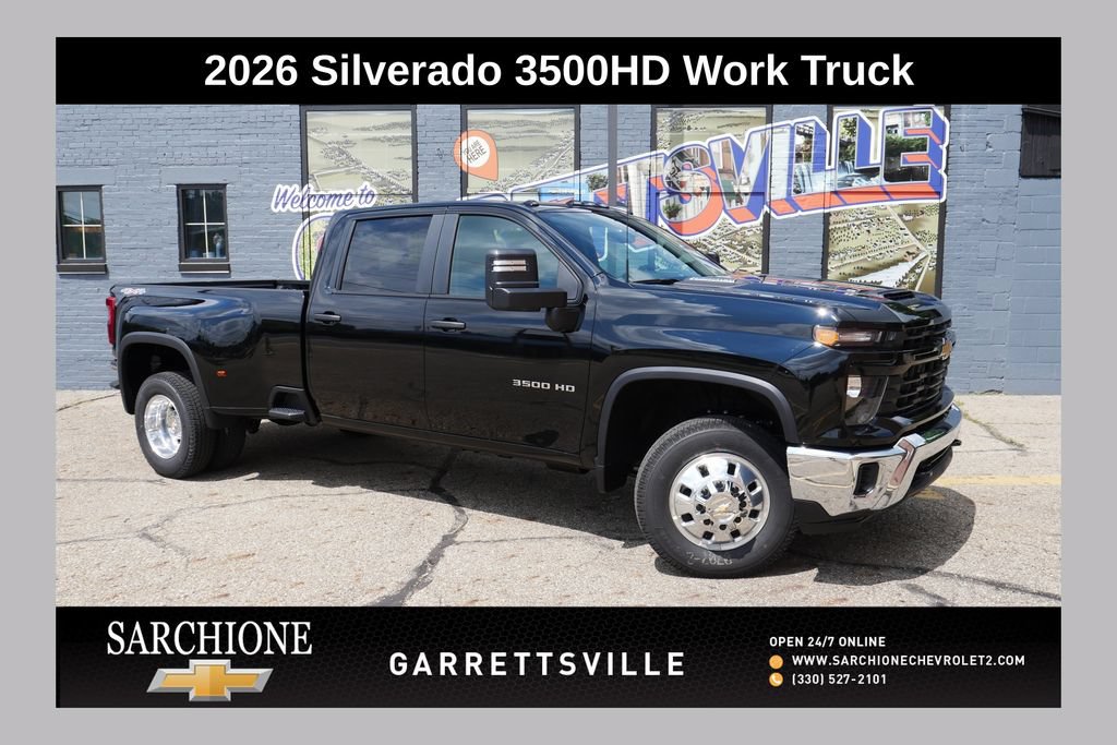 New 2026 Chevrolet Silverado 3500 W/T AWD/4WD video 1