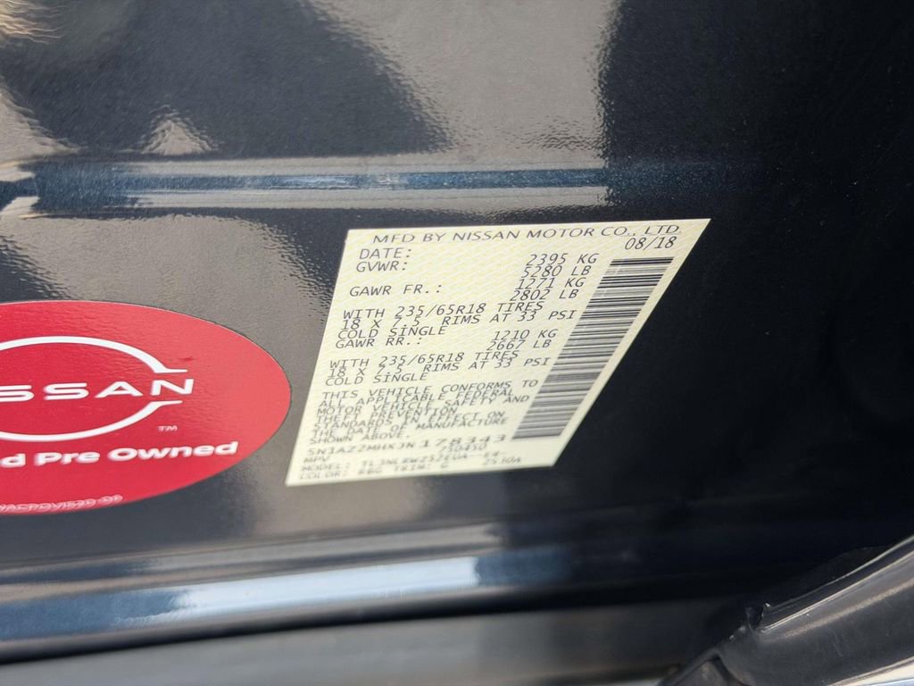 Used 2018 Nissan Murano SL w/ Moonroof Package image 27