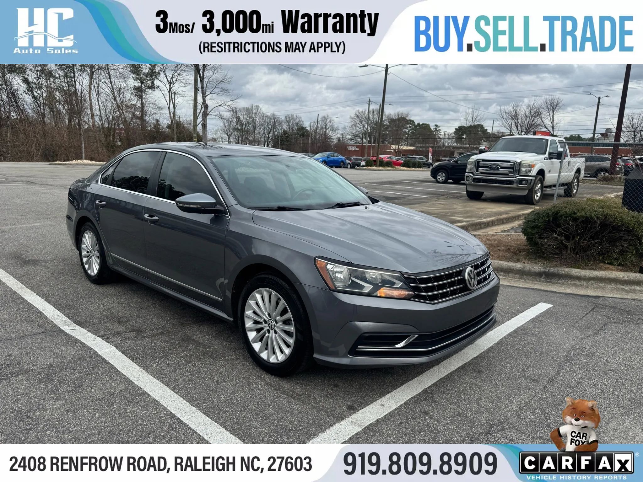 Used 2016 Volkswagen Passat 1.8T SE image 7