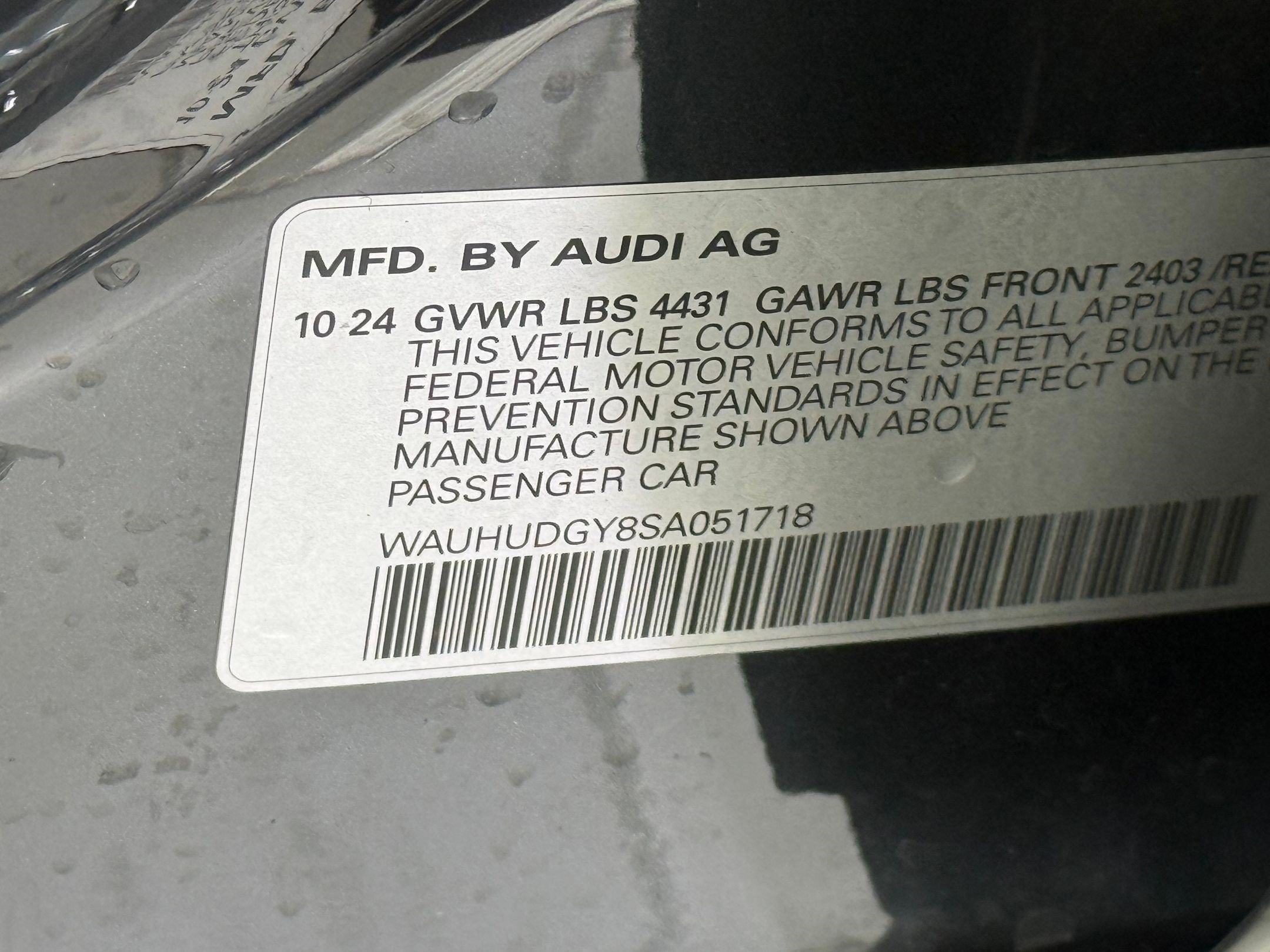 Certified 2025 Audi A3 2.0T Premium Plus w/ Premium Plus Package image 24