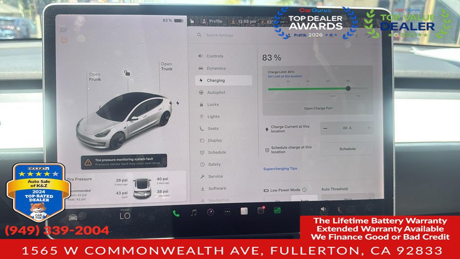 Used 2021 Tesla Model 3 Standard Range Plus RWD image 33