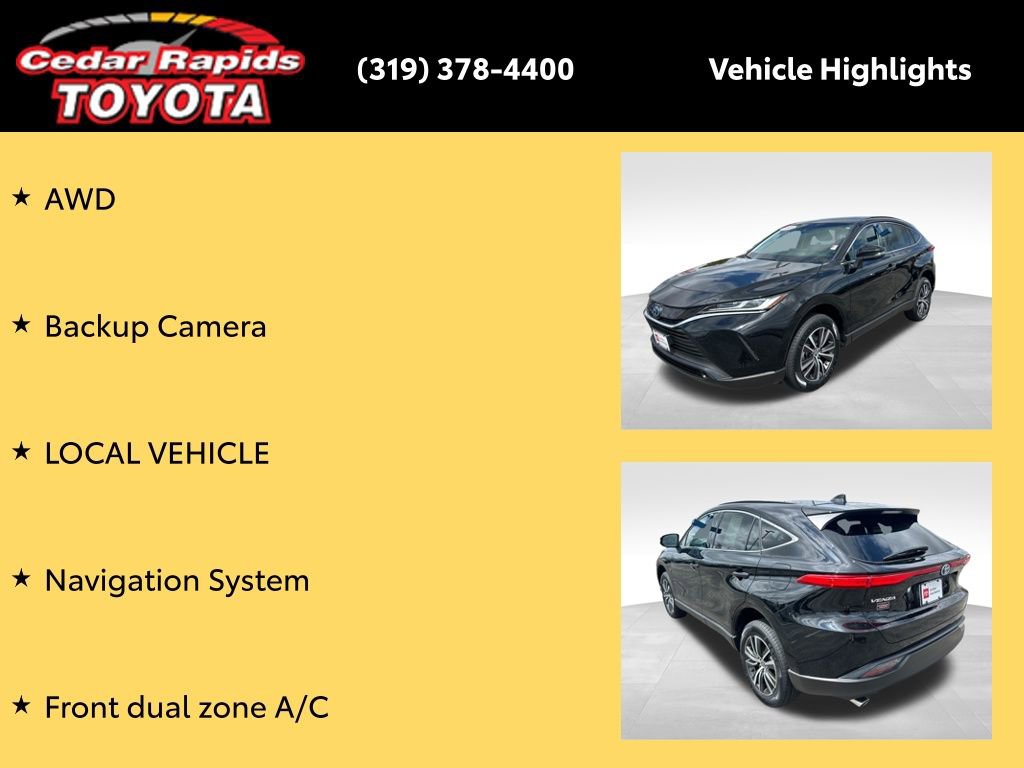 Certified 2023 Toyota Venza LE AWD/4WD image 8