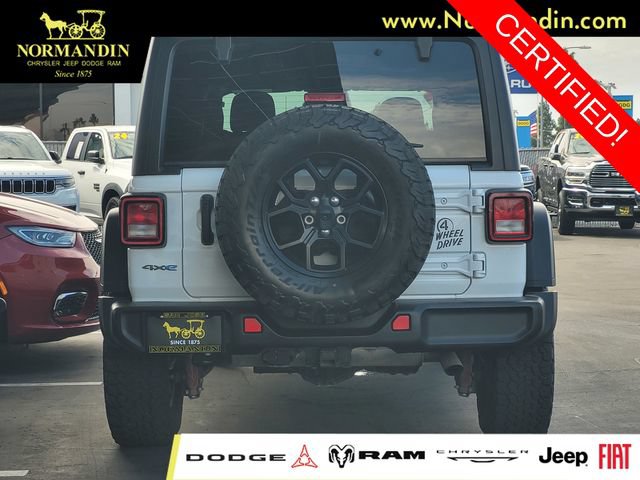 Certified 2025 Jeep Wrangler Unlimited Sport S 4xe AWD/4WD image 4
