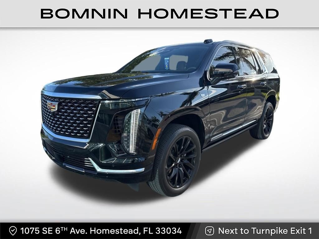 Certified 2025 Cadillac Escalade Premium Luxury w/ LPO, Floor Liner Package RWD image 1