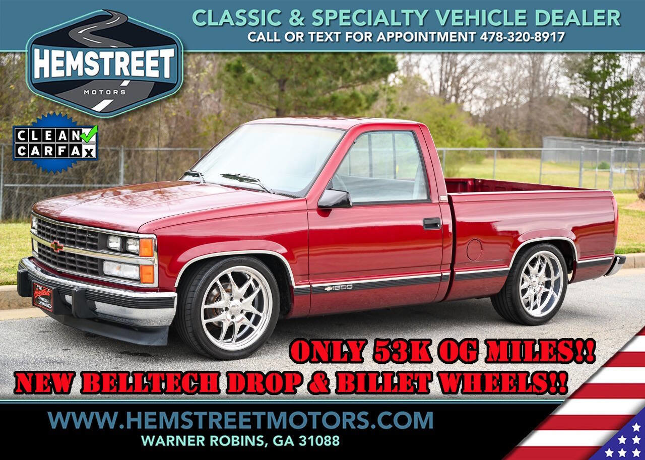 Used 1989 Chevrolet Silverado 1500 2WD Regular Cab