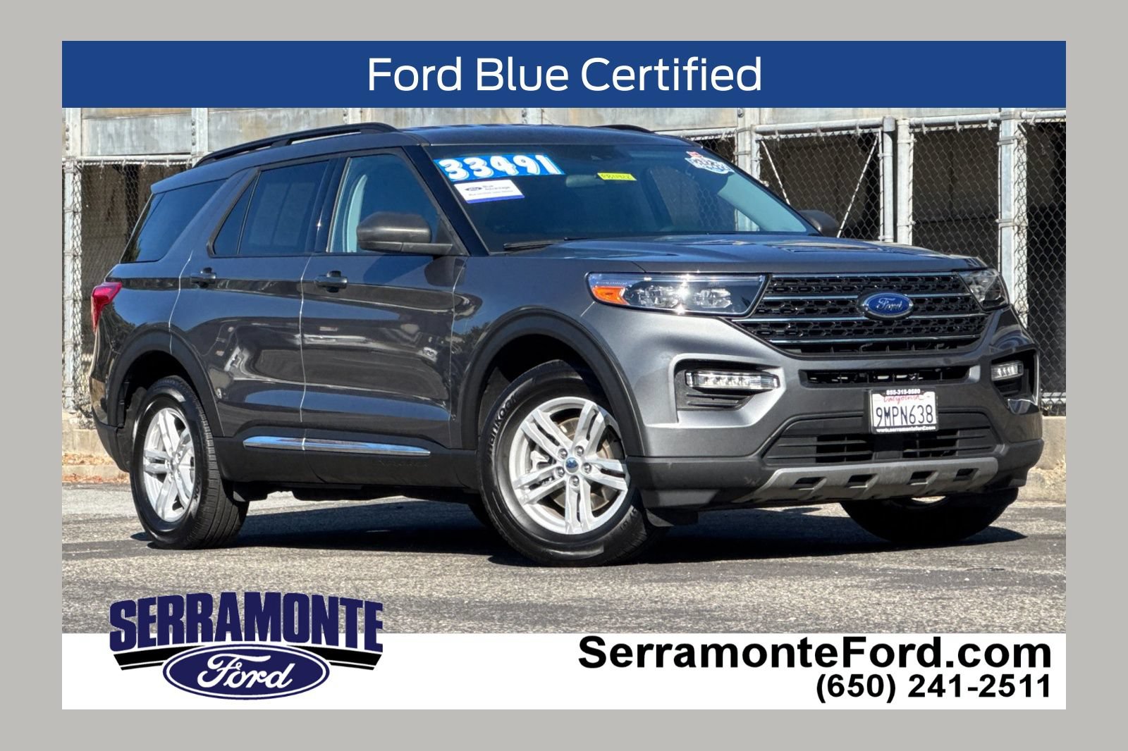 Certified 2024 Ford Explorer XLT w/ Equipment Group 202A AWD/4WD image 1