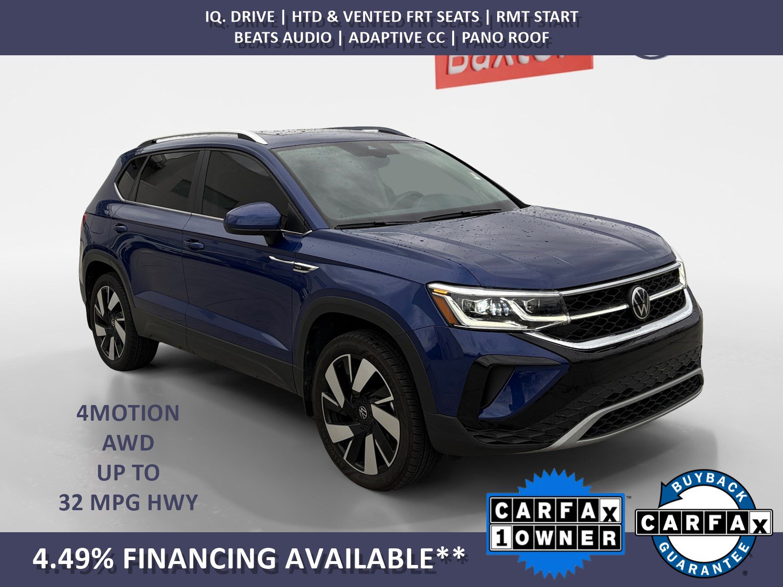 Certified 2024 Volkswagen Taos SEL image 1