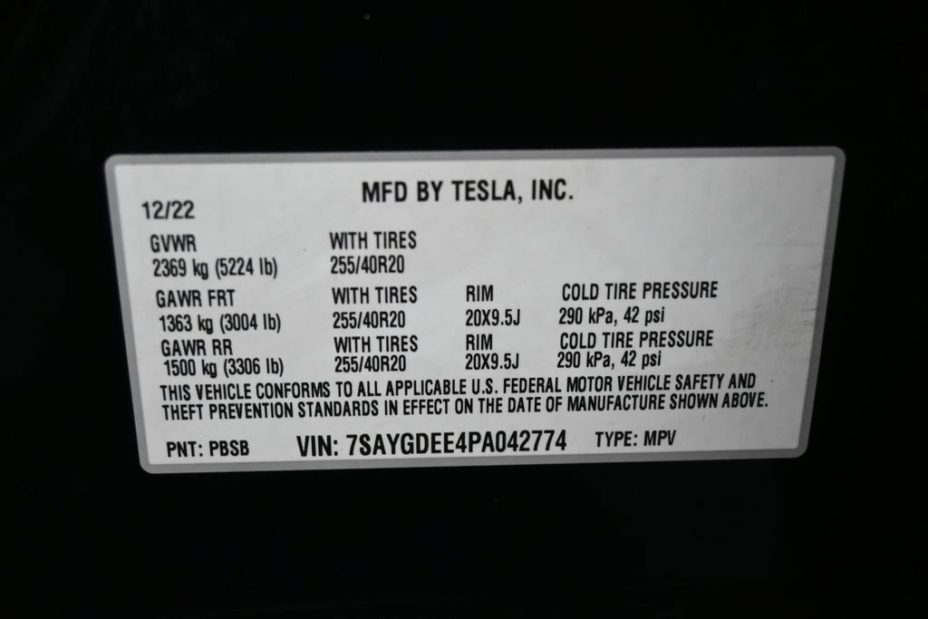Used 2023 Tesla Model Y Long Range AWD/4WD image 9