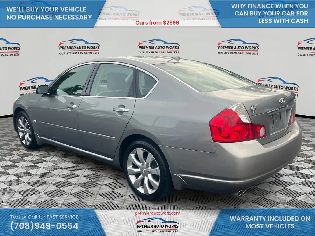 Used 2007 INFINITI M35 x w/ Technology Pkg AWD/4WD image 7
