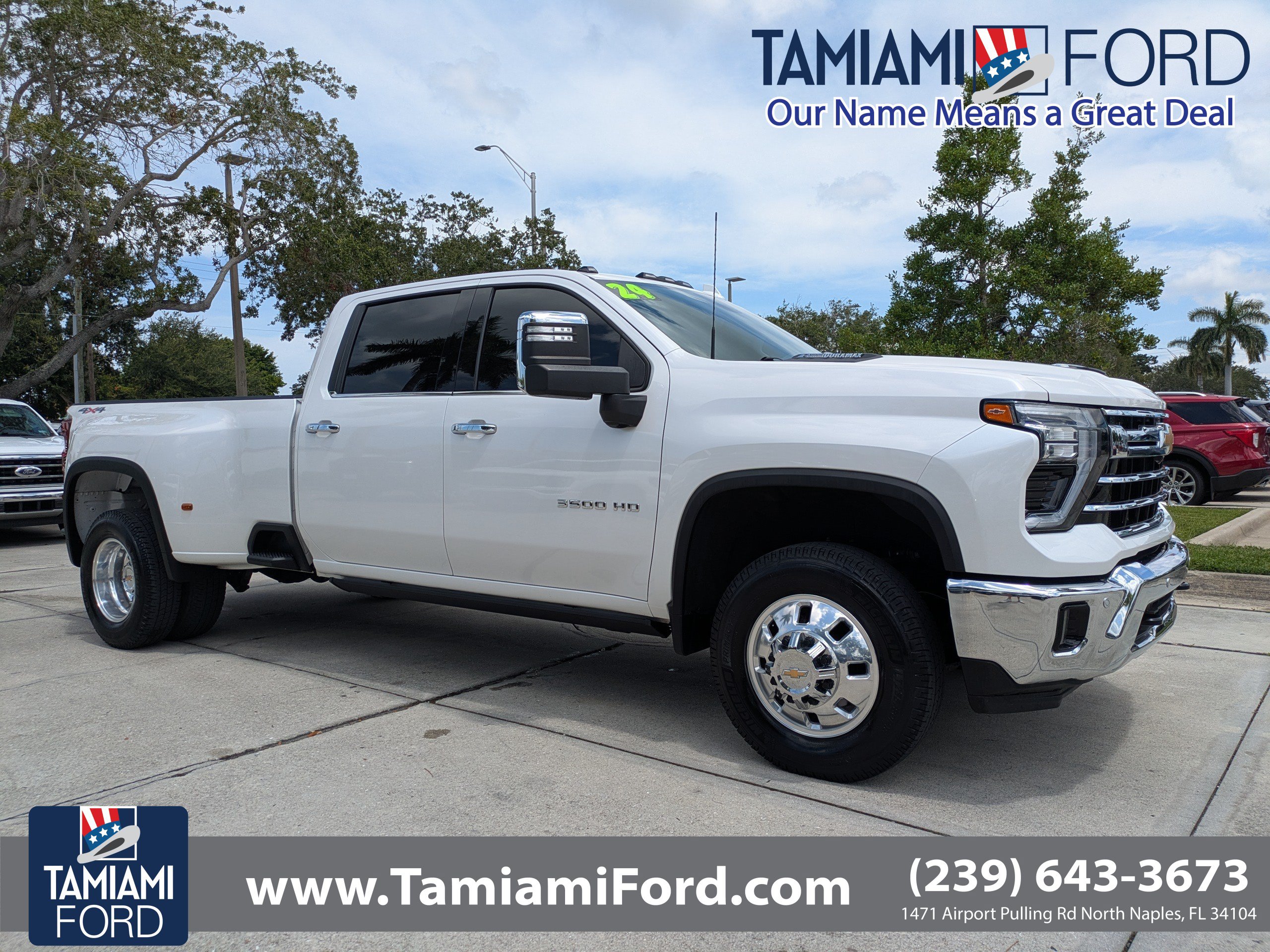 Used 2024 Chevrolet Silverado 3500 LTZ w/ LTZ Plus Package AWD/4WD image 1