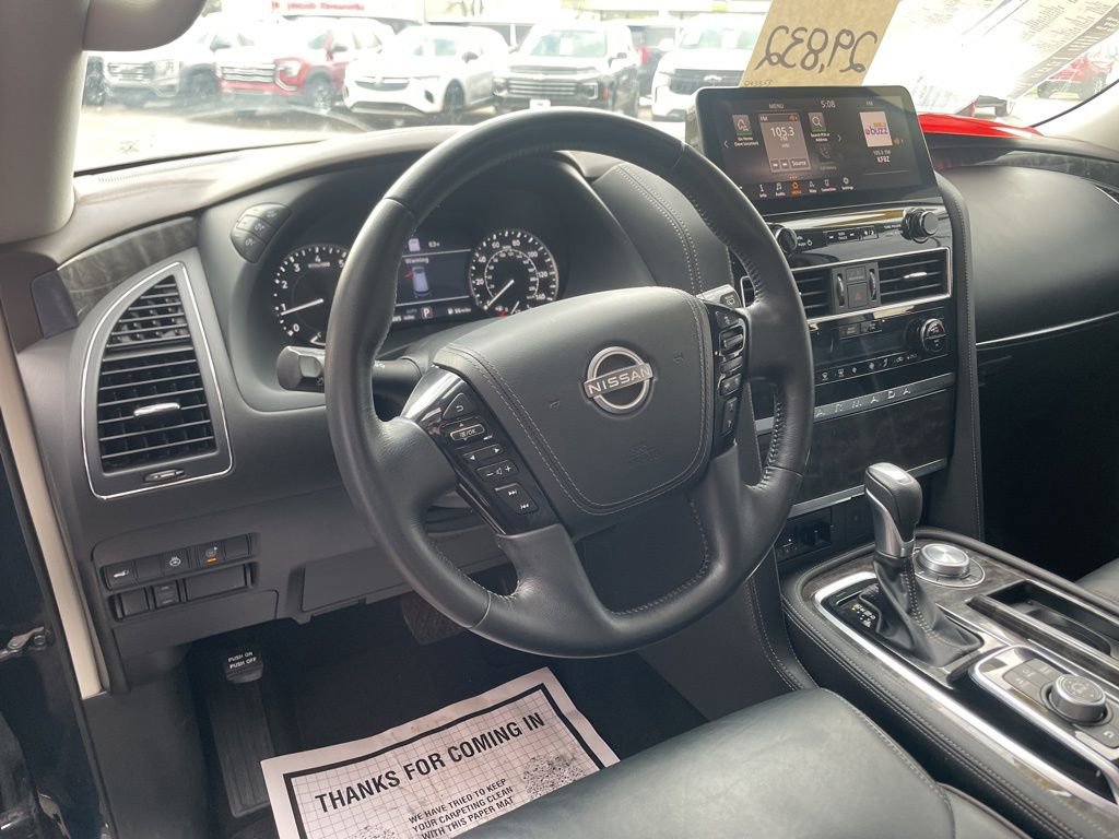 Used 2021 Nissan Armada Platinum w/ Captain's Chairs Package image 47