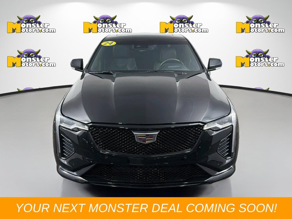 Used 2024 Cadillac CT4 V w/ Technology Package AWD/4WD image 2