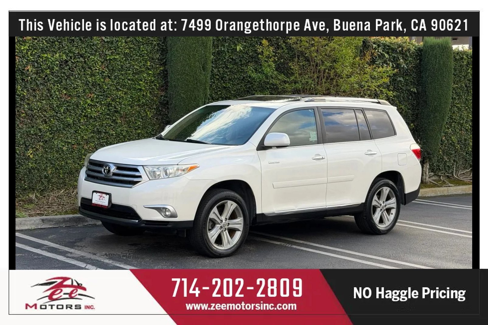 Used 2012 Toyota Highlander Limited w/ Tow Pkg image 13