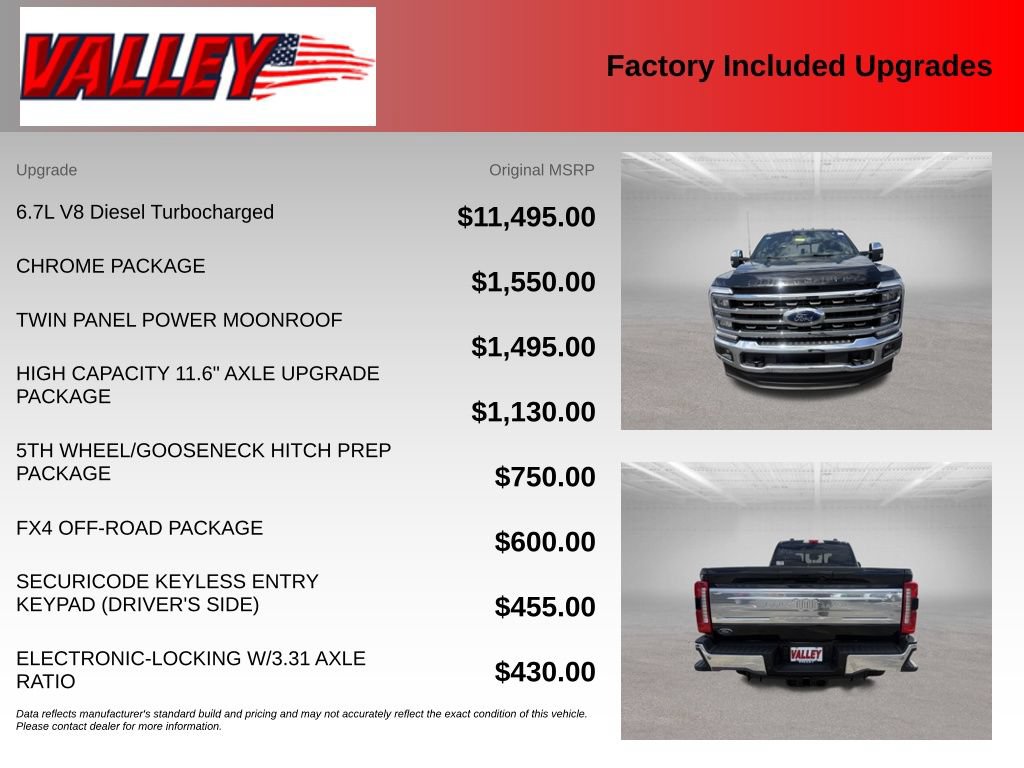 New 2026 Ford F250 King Ranch w/ Chrome Package AWD/4WD image 4