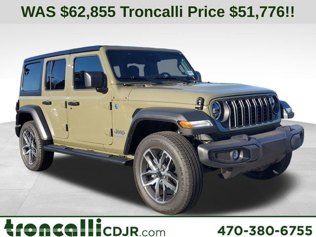 New 2025 Jeep Wrangler Unlimited Sport S 4xe w/ Convenience Group image 1