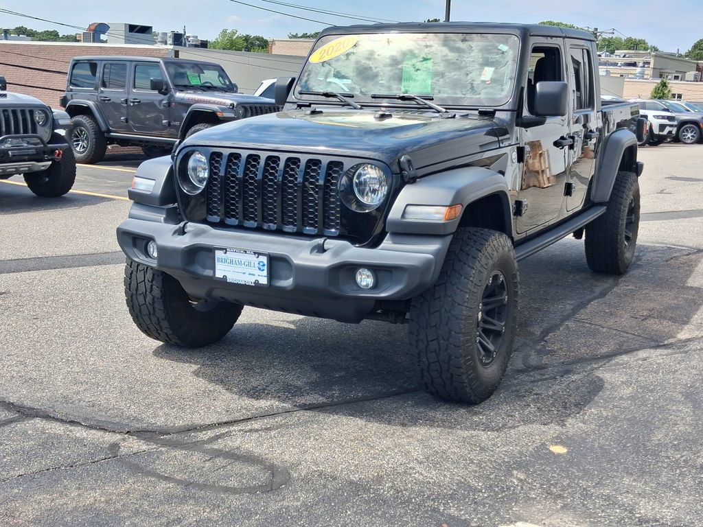 Certified 2020 Jeep Gladiator Sport w/ Trailer Tow Package AWD/4WD image 3