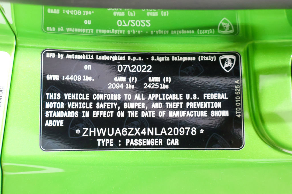 Used 2022 Lamborghini Huracan STO image 79