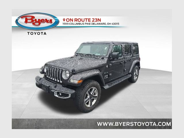Used 2022 Jeep Wrangler Unlimited Sahara w/ Cold Weather Group AWD/4WD image 1