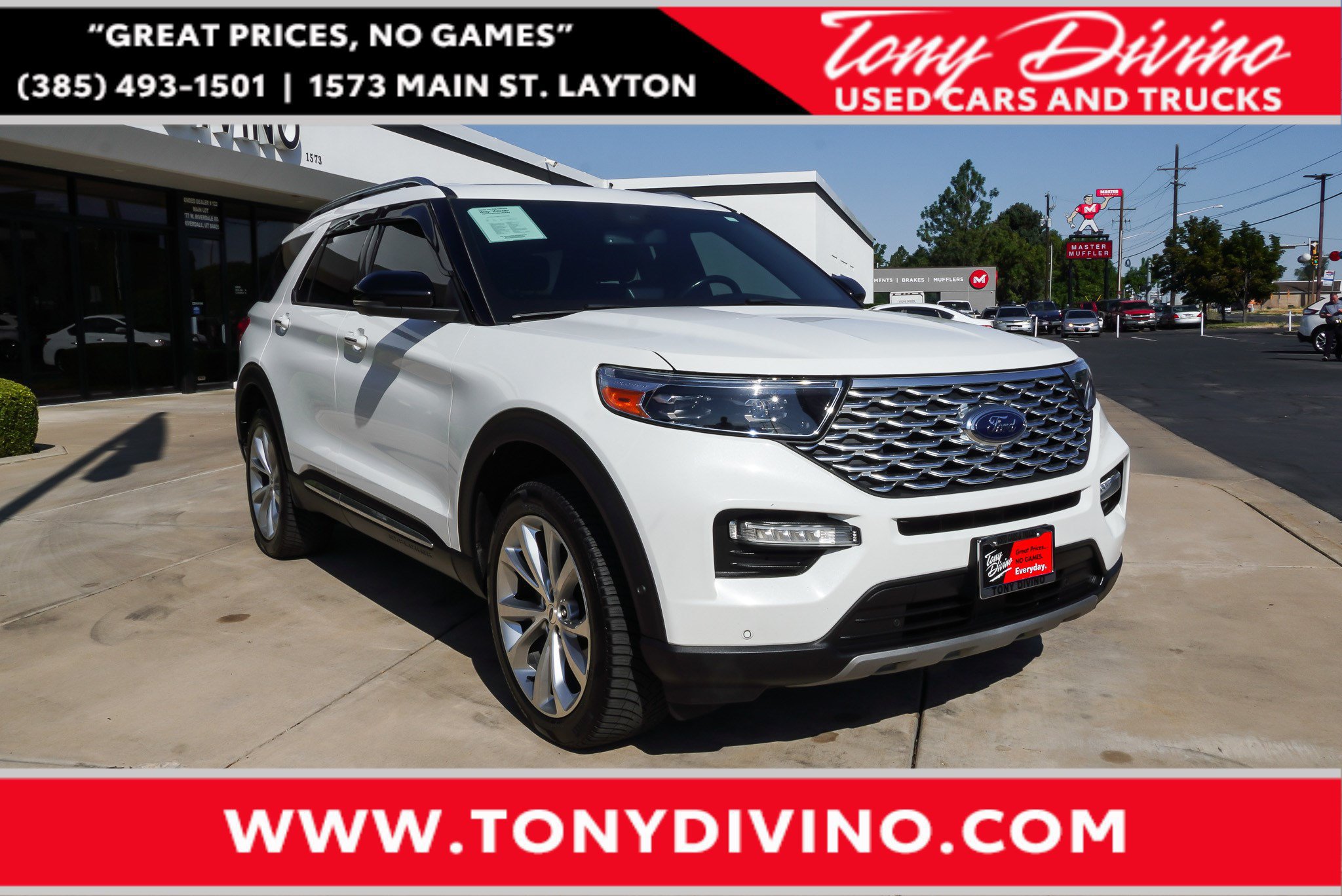 Used 2021 Ford Explorer Platinum w/ Equipment Group 601A