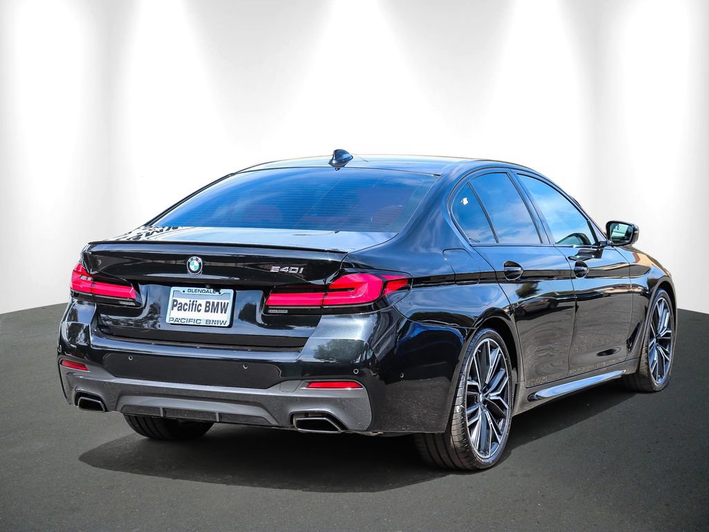 Certified 2023 BMW 540i w/ M Sport Package RWD image 6