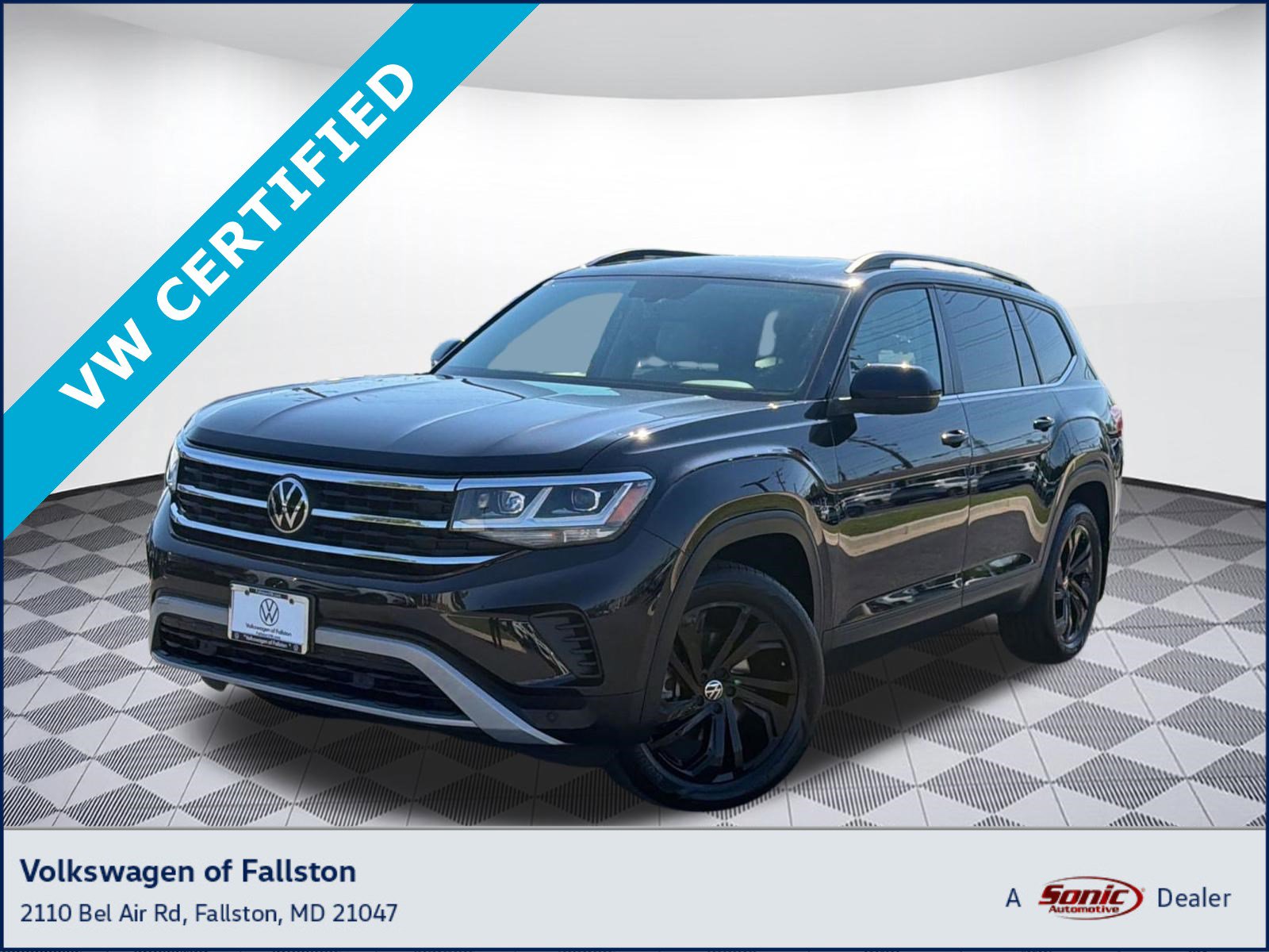 Used 2022 Volkswagen Atlas SE AWD/4WD image 1