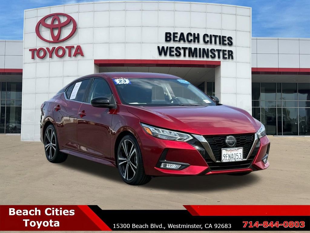 Used 2023 Nissan Sentra SR w/ Trunk Package FWD image 2