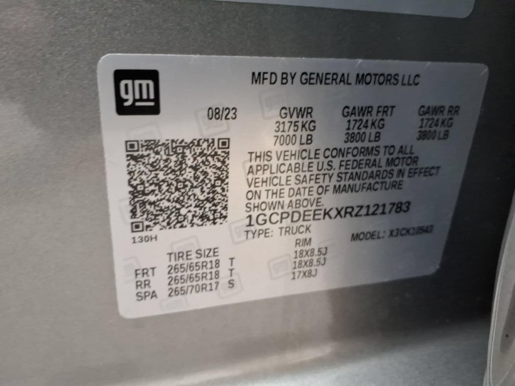 Certified 2024 Chevrolet Silverado 1500 RST AWD/4WD image 26