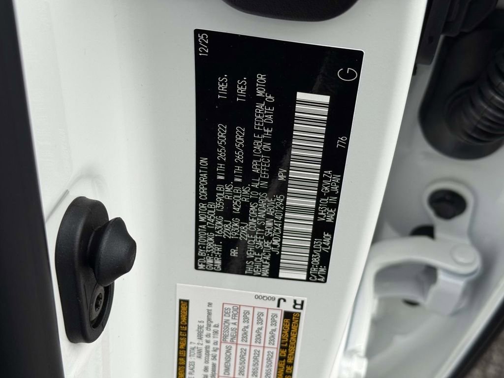 New 2026 Lexus LX 700h F Sport image 20