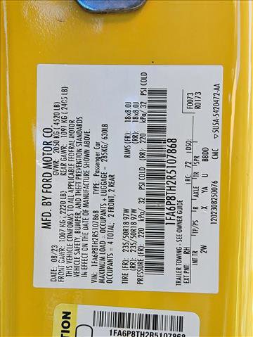 Used 2024 Ford Mustang Coupe image 23