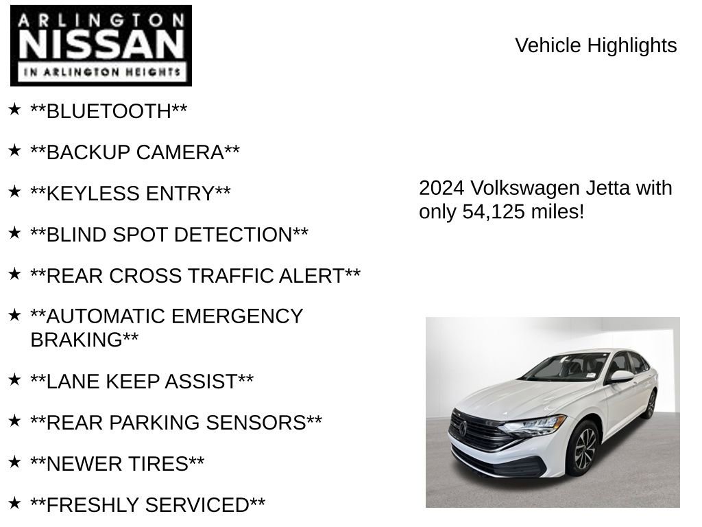 Used 2024 Volkswagen Jetta S image 7