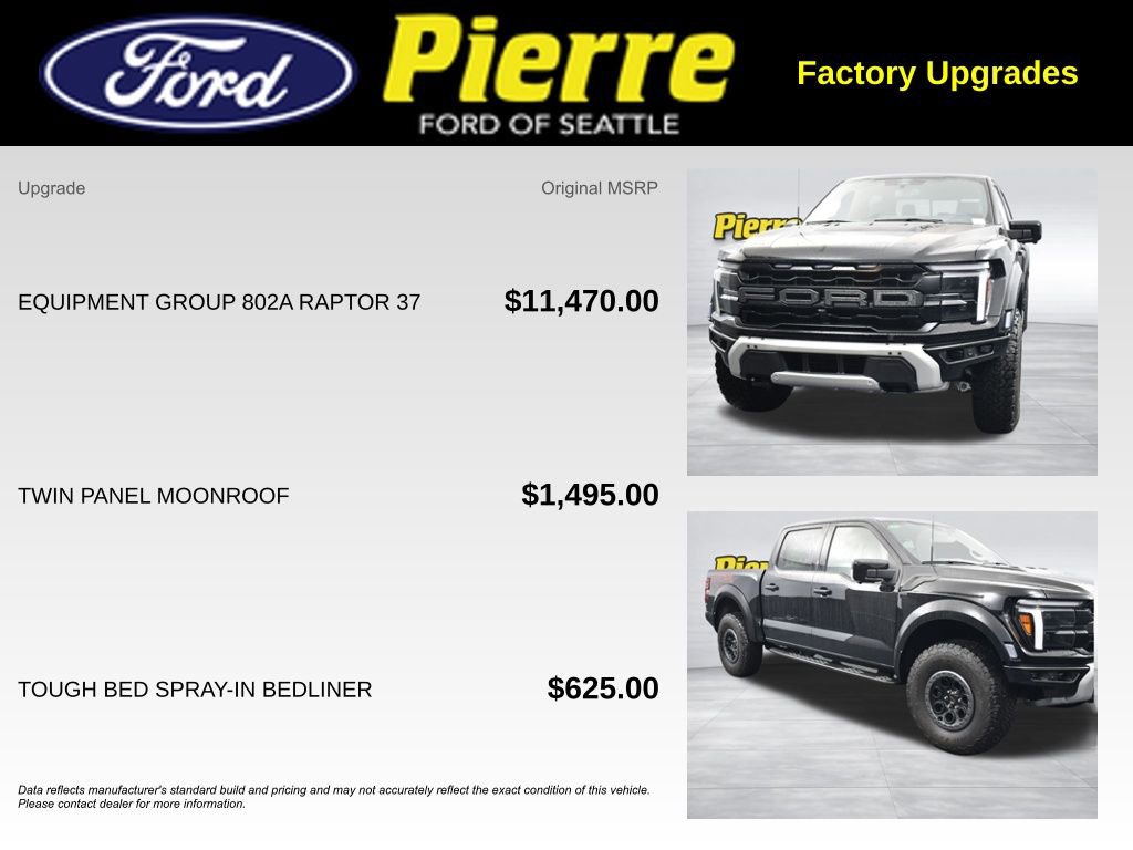 New 2025 Ford F150 Raptor AWD/4WD image 13