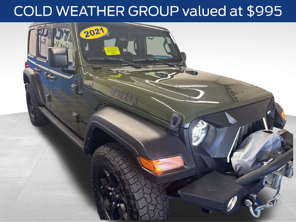 Used 2021 Jeep Wrangler Unlimited Sport AWD/4WD image 11