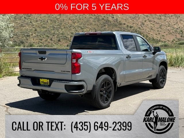 New 2026 Chevrolet Silverado 1500 Custom w/ LPO, Dark Essentials Package AWD/4WD image 6