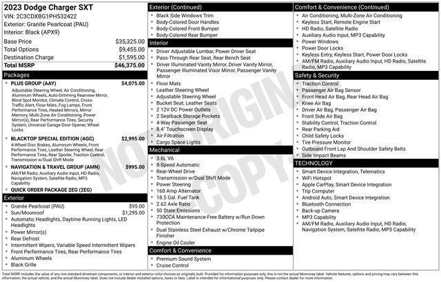 Used 2023 Dodge Charger SXT w/ Plus Group image 6
