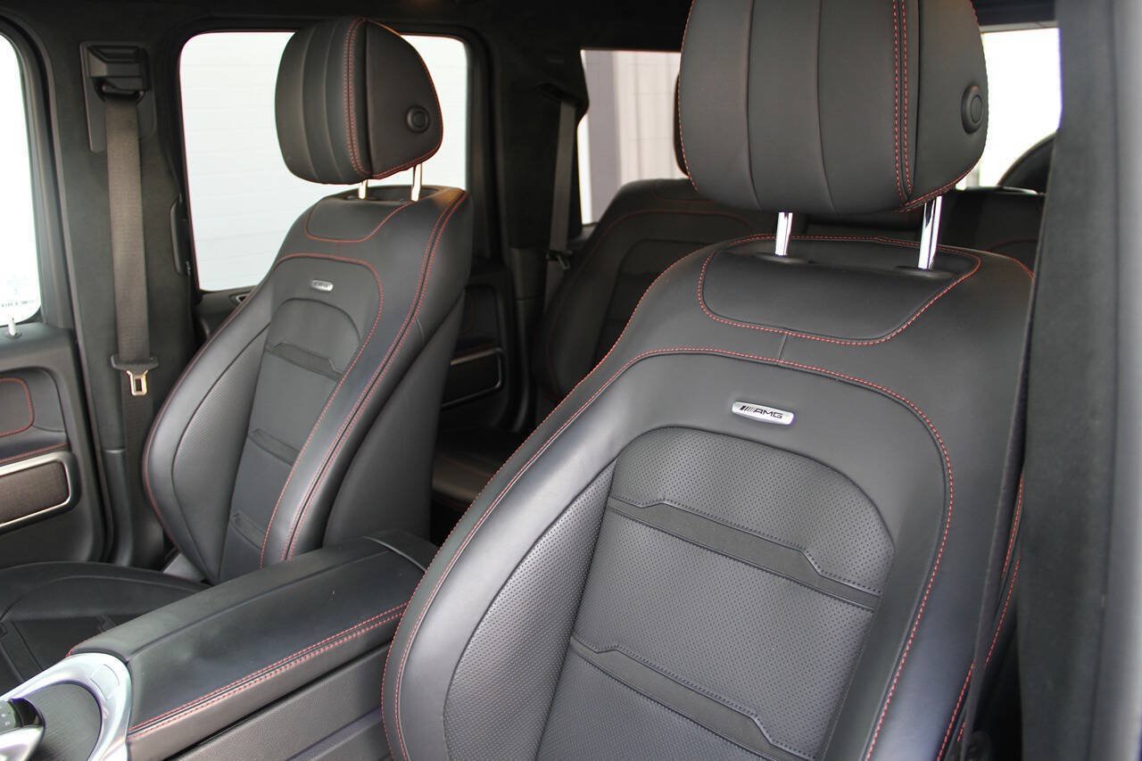 Used 2020 Mercedes-Benz G 63 AMG 4MATIC w/ G Manufaktur Interior Package image 12