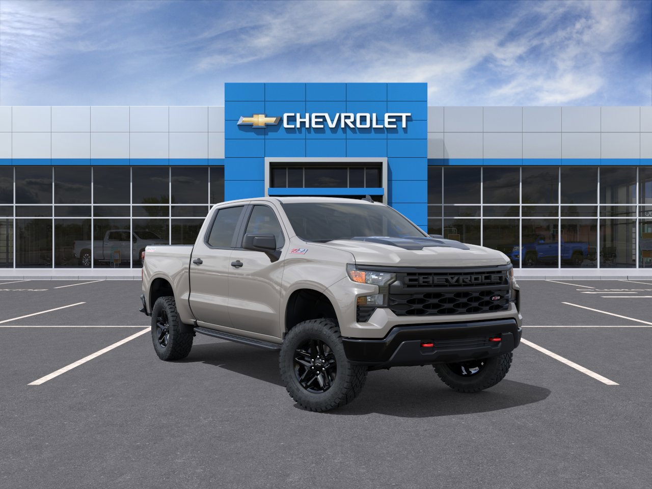 New 2026 Chevrolet Silverado 1500 Custom Trail Boss AWD/4WD image 1